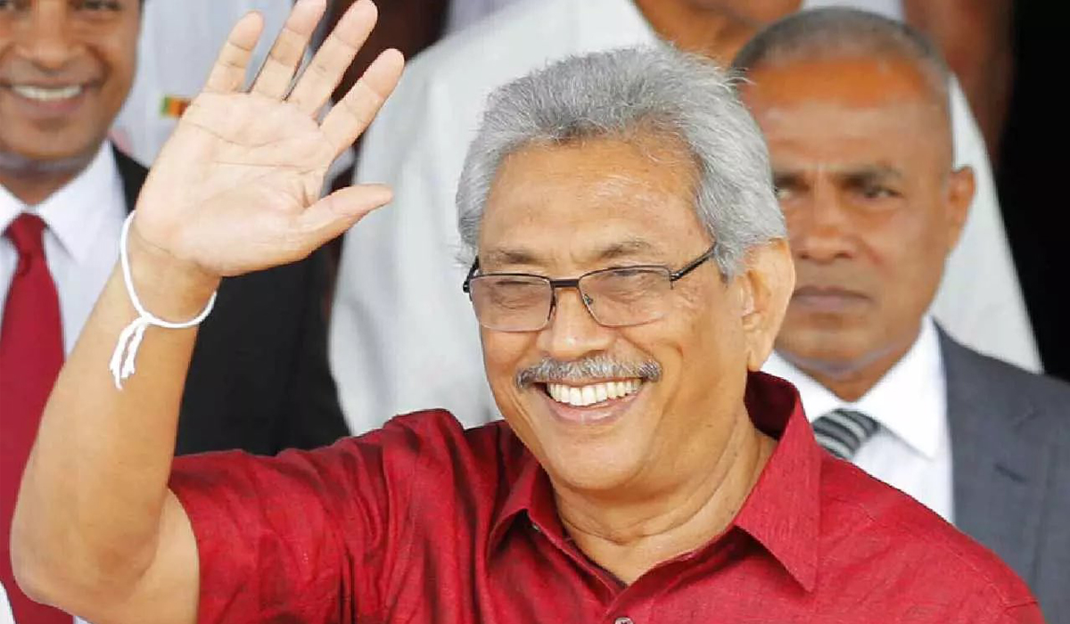 Sri Lanka's ousted President Rajapaksa returns home